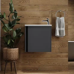 Vicco Ensemble de meubles de salle de bain Anthracite 2 parties