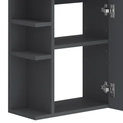 Vicco Ensemble de meubles de salle de bain Anthracite 2 parties, avec lavabo