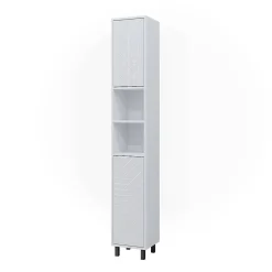Vicco Meuble de rangement de salle de bain Blanc 30x190.3cm