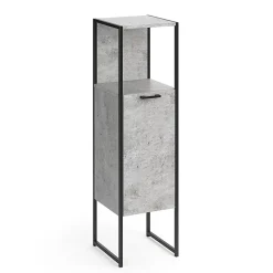Vicco Meuble de rangement de salle de bain Béton 33x120.4cm