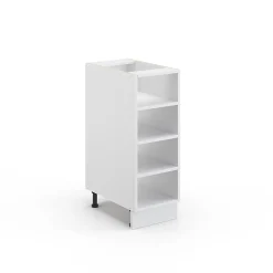 Vicco Meuble de rangement de salle de bain Blanc 30x82cm sans PT
