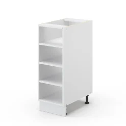 Vicco Meuble de rangement de salle de bain Blanc 30x82cm sans PT