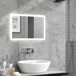 Vicco Miroir mural Blanc 60x40cm