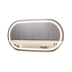 Vicco Miroir mural Verre 40x80cm avec éclairage frontal