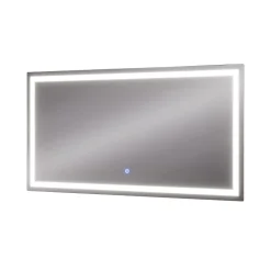 Vicco Miroir mural Verre 50x100cm avec éclairage frontal