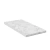 Vicco Plan de travail cuisine blanc/marbre 30cm