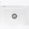 Évier en céramique 1 cuve à encastrer Villeroy & Boch Subway blanc mat