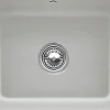 Évier sous-plan en céramique 1 cuve à encastrer Villeroy & Boch Cisterna gris moyen