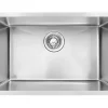 Évier sous-plan en inox finition inox 1 bac à encastrer Essebagno 76