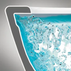 Villeroy & Boch O.novo, Cuvette suspendue sans bride, avec abattant amovible et frein de chute