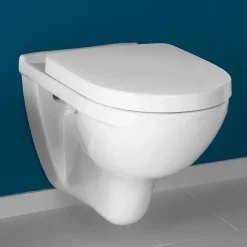 Villeroy & Boch Pack Bâti-support autoportant ViConnect + Plaque de commande chromée mat + Cuvette suspendue O.Novo