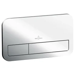 Villeroy & Boch ViConnect Plaque de déclenchement WC 200S, Chromé
