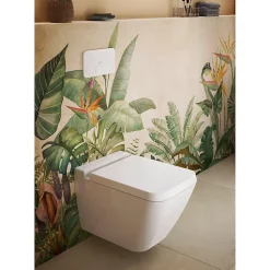 Villeroy & Boch ViConnect Plaque de déclenchement WC 200S, Chromé