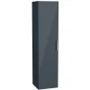 Vitra Mia armoire 145x35x35 cm pour salle de bain, porte softclose, anthracite brillant (MIAV35A)