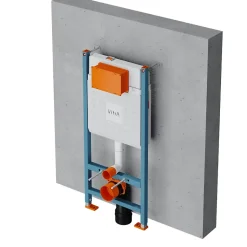 VITRA Bâtisupport pour WC suspendu sol-murV-FIX CORE 3/6L 732580001