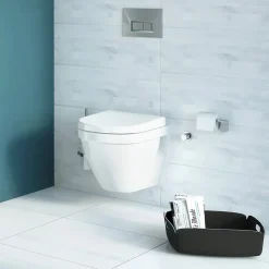 VITRA Pack WC S50 suspendu sans bride abattant fermeture douce 3/6L 7740B0036037