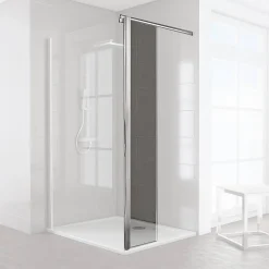Volet additionnel pour paroi de douche fixe 8 mm