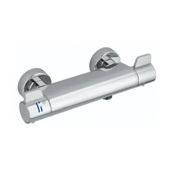 WATA Mitigeur thermostatique douche chromé NF poignées seniors - THERMADOR - WPL52
