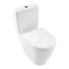 WC à poser compact sans bride sortie horizontale VILLEROY ET BOCH Avento avec abattant frein de chute