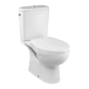 WC à poser sans bride sortie horizontale JACOB DELAFON Patio avec abattant standard