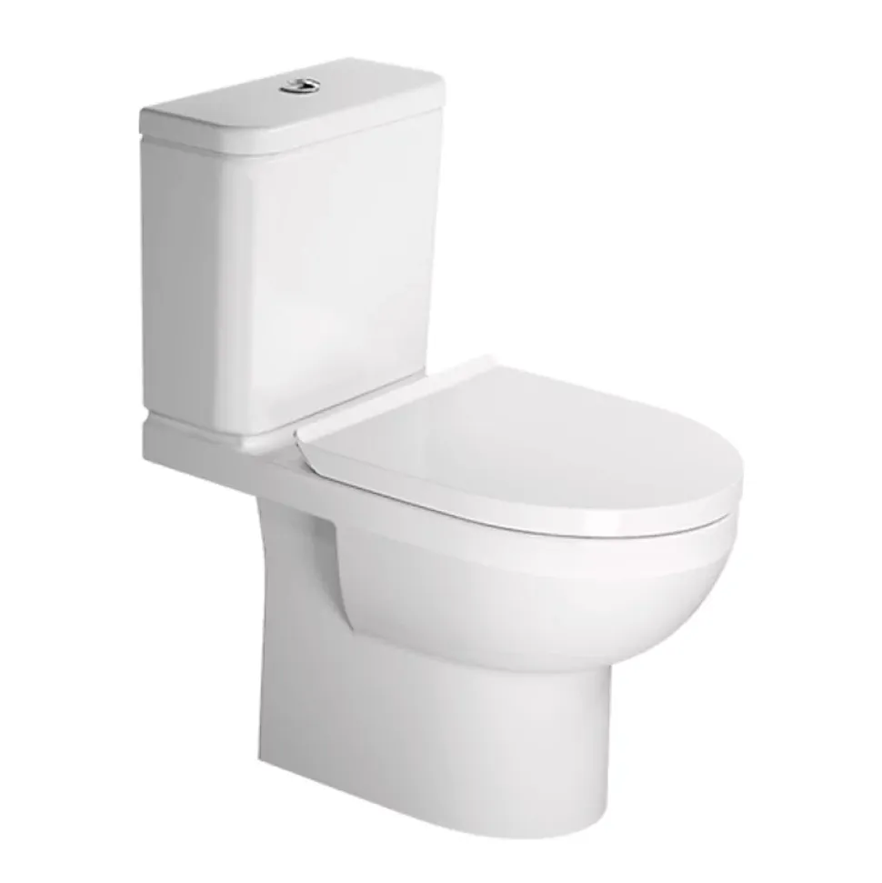 WC à poser sortie horizontale DURAVIT Duravit No.1 avec abattant frein de chute