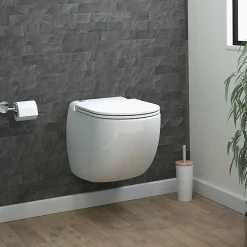 WC broyeur suspendu WATERMATIC W40SP Silence avec abattant