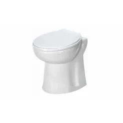WC compact avec broyeur à pompe centrifuge intégrée - Fabrication Francaise
