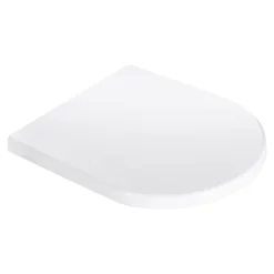 Wc Déclipsable Schulte - Avec Frein De Chute - Lunette Et Couvercle - Duroplast - Blanc