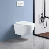 WC EN PORCELAINE WALL HUNG - SUSPENDU BLANC