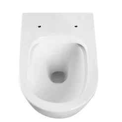 WC EN PORCELAINE WALL HUNG - SUSPENDU BLANC