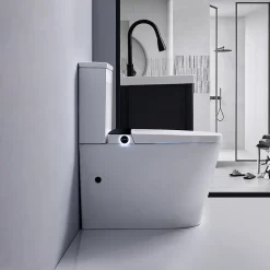 WC JAPONAIS EN CERAMIQUE - T5 WALL HUNG SUR PIEDS