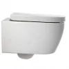 WC suspendu à fond creux sans bride NANO protection - abattant Softclose - NT2038