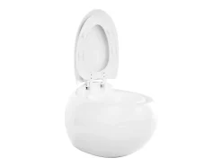 WC suspendu blanc en céramique - HURO II