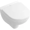 WC suspendu compact sans bride O.novo VILLEROY ET BOCH 36 x 49 cm + abattant
