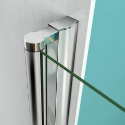 90x187cm Porte Pivotante Porte De Douche Paroi De Douche En Niche Verre Anticalcaire