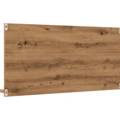 ZMH Armoire à miroir de salle de bain chêne artisanal 90x11x45 cm