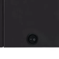 ZMH Armoire de salle de bain à miroir LED 89x14x62 cm