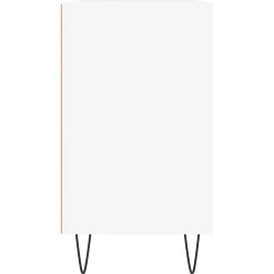ZMH Armoire de salle de bain blanc 80x33x60 cm bois d'ingénierie