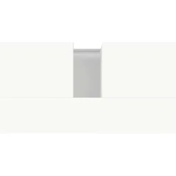 ZMH Armoire de salle de bain blanc 65x33x60 cm bois d'ingénierie