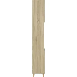 ZMH Armoire salle de bain chêne sonoma 30x30x190 cm